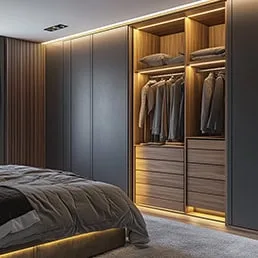 bedroom closet