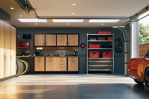 custom garage storage