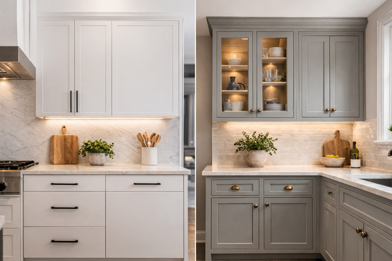 Full Overlay vs Inset Cabinet Doors